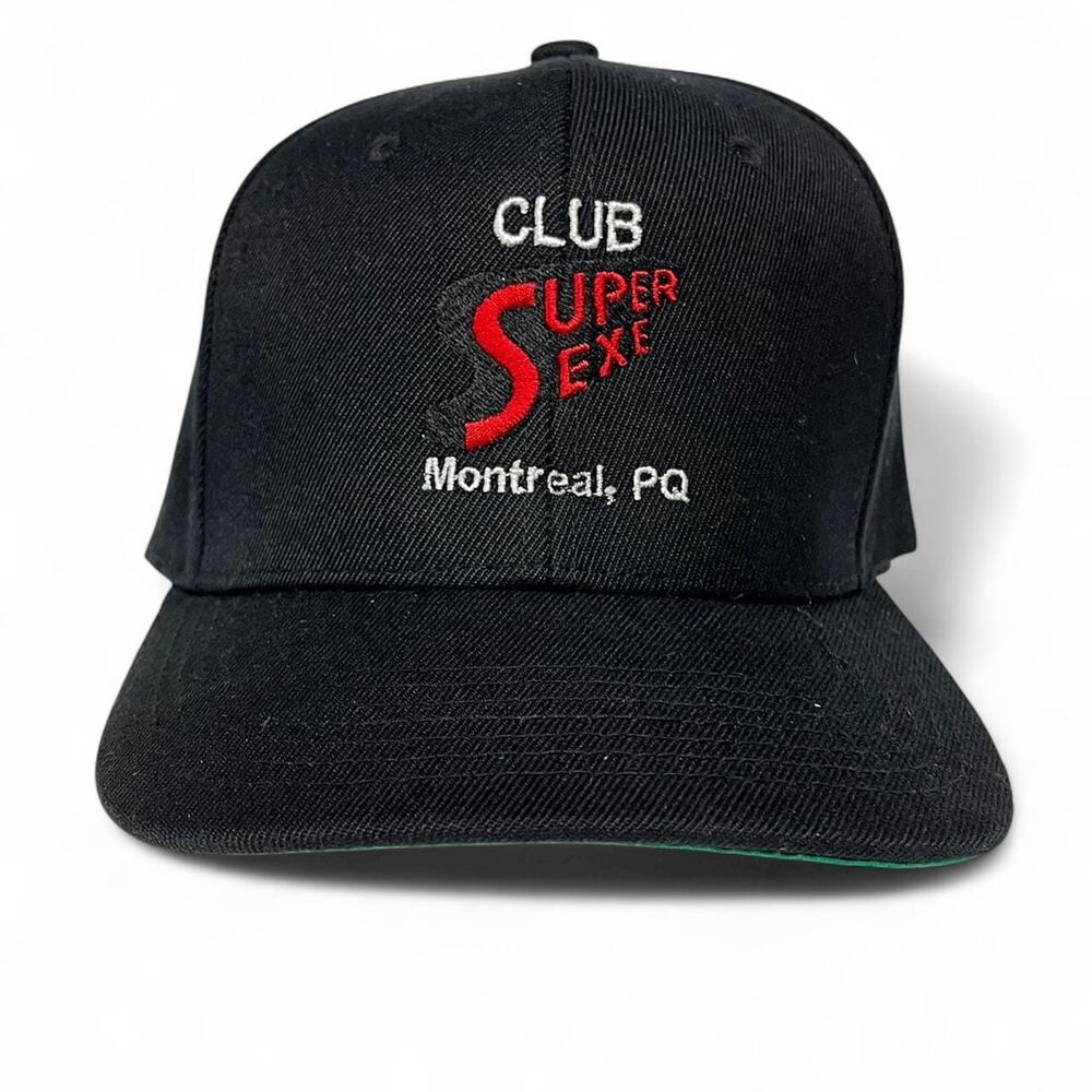 Super Sexe Montreal Super Exe Cap Hat 1990s Rap Tees Rap